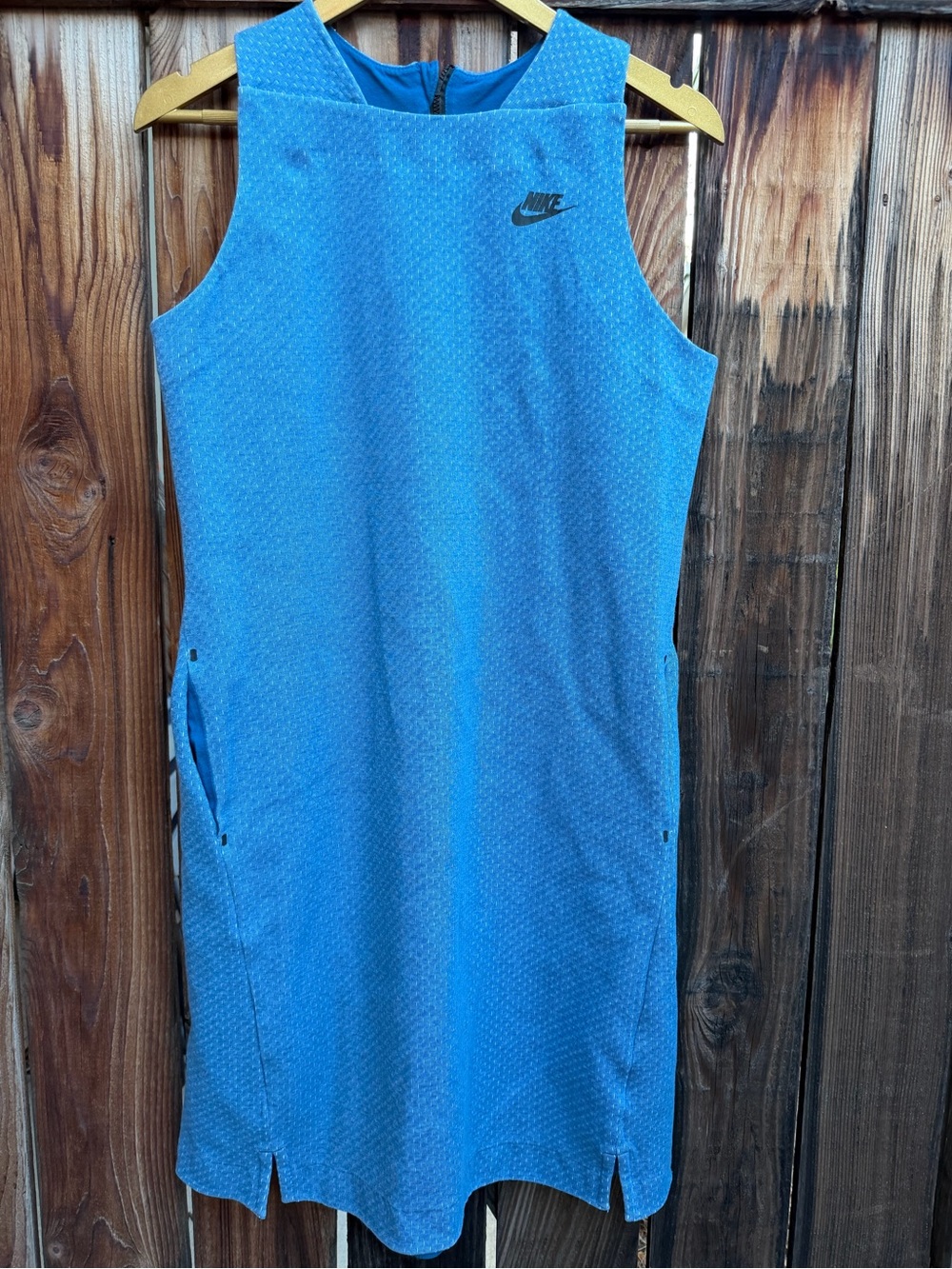 Nike Sportswear Sleeveless Knit Mini Dress with Pockets Size:M